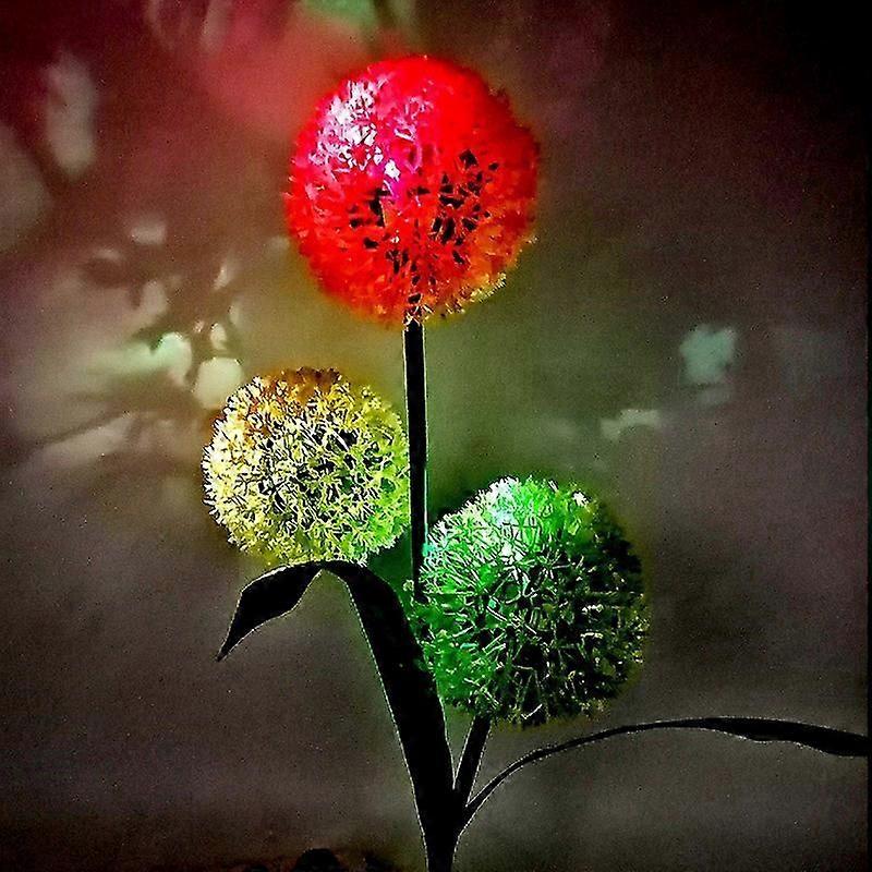 Led Solar Dandelion Pathway Light