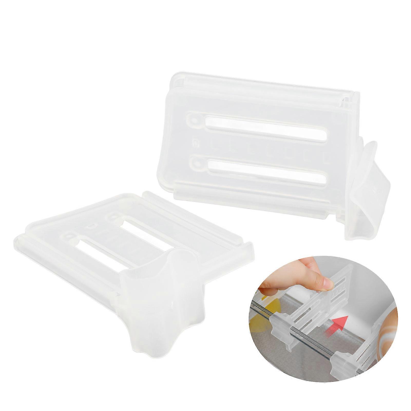 16pcs Fridge Divider Refrigerator Door Organizer Adjustable Separators for Refrigerator Makeup Tools 