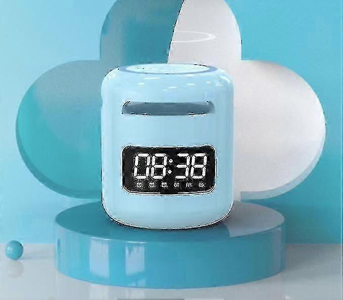 Wireless Bluetooth Clock Speaker, Outdoor Alarm Clock Mini Portable Speaker