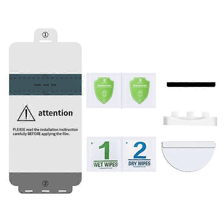 Compatible For iPhone 13 Pro High Transparency Screen Protector Scratch Resistant TPU Hydrogel Film