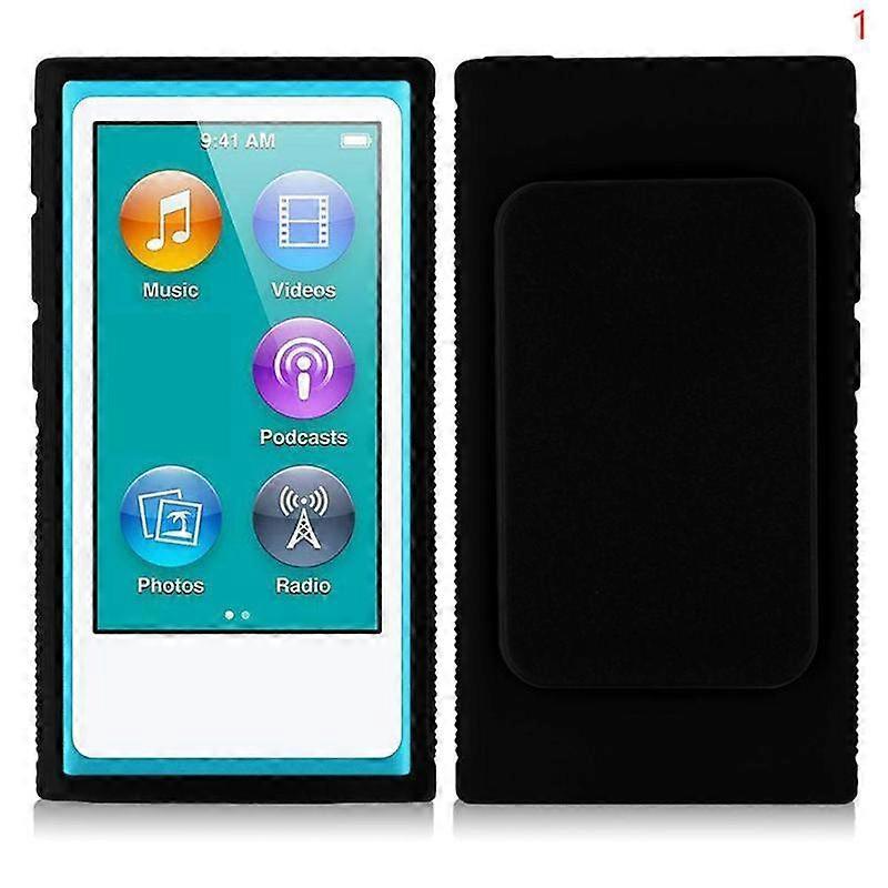 Étui souple en TPU pour iPod Nano 7 - Protection antichoc - Design unique avec clip