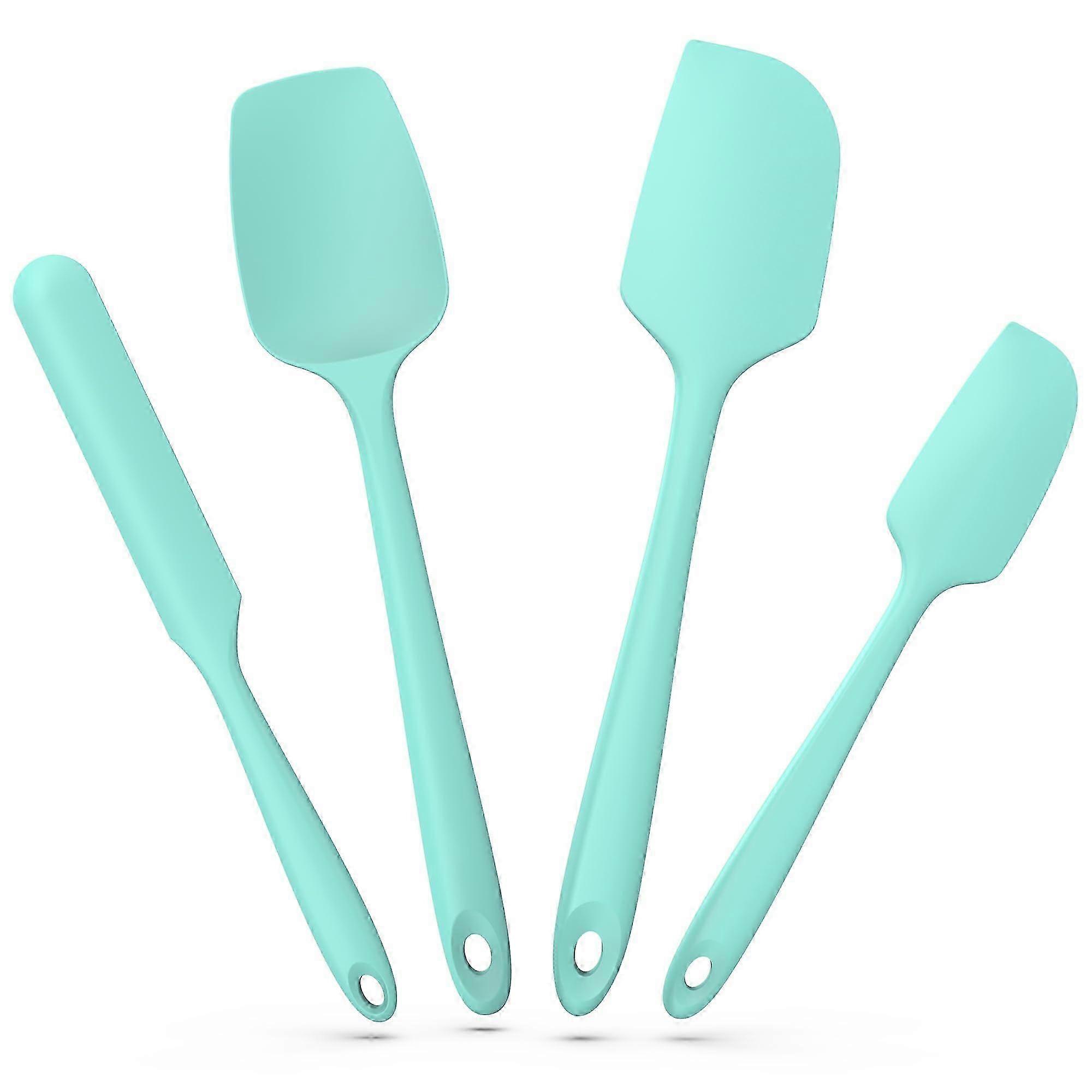 4-Piece Heat-Resistant Spatula Set for Cooking & Baking