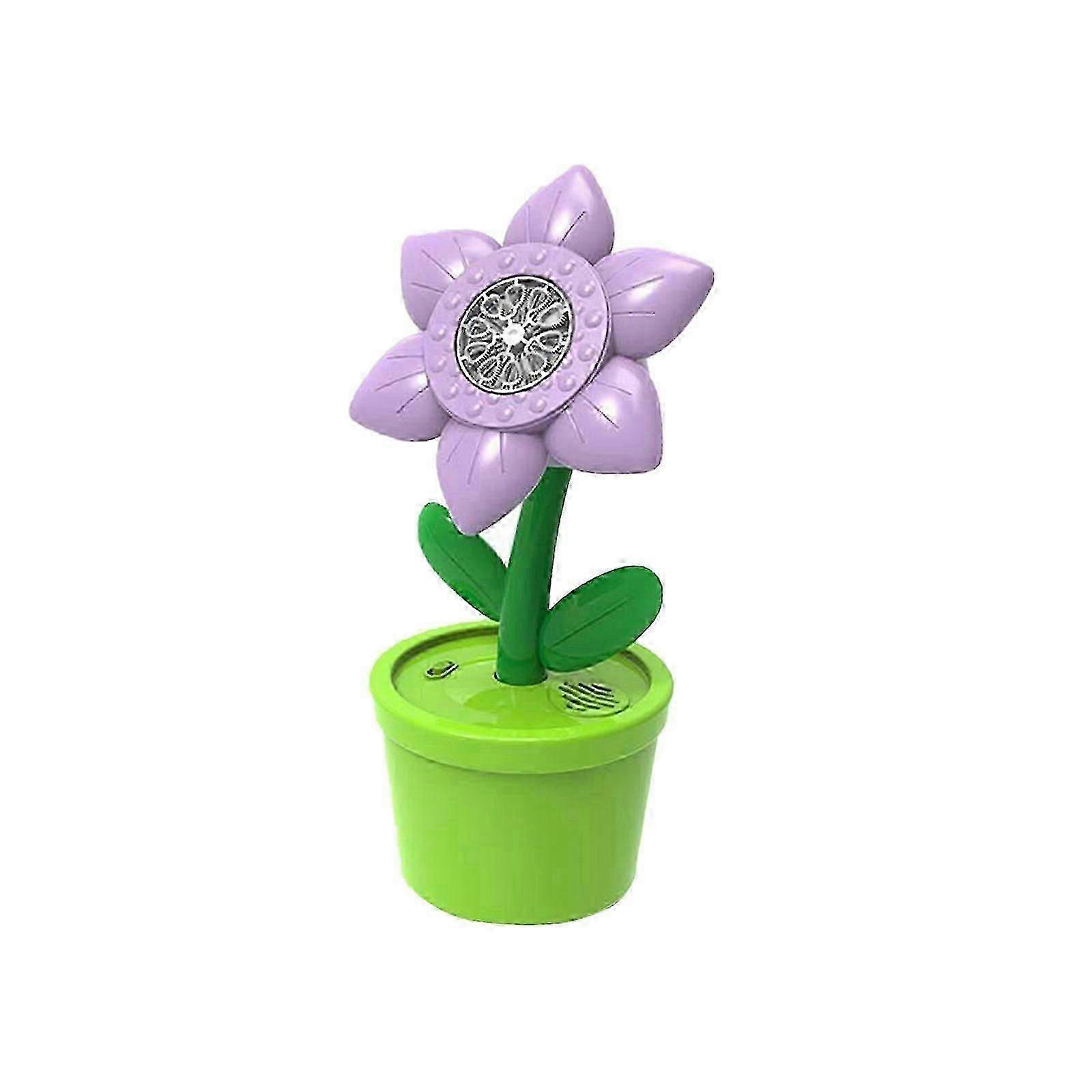 Electric Flower Bubble Blower for Parties & Outdoor Use