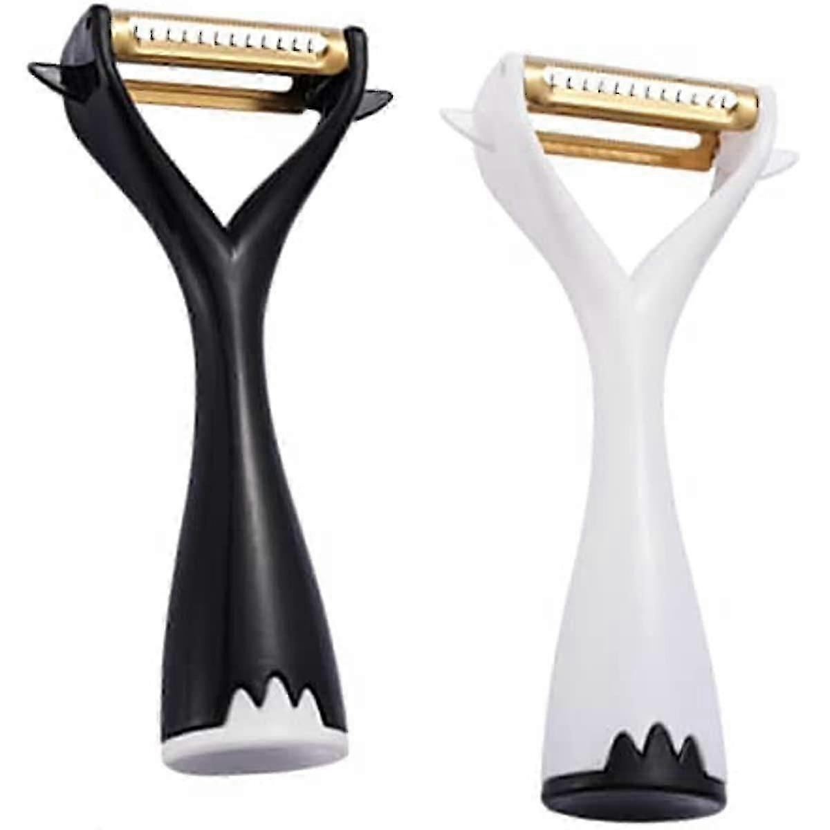 Premium Titanium Y-Shaped Peeler for Kitchen-Sharp & Durable for Potato,Fruit,Vegetables with Non-Slip Handle,Rust-Free