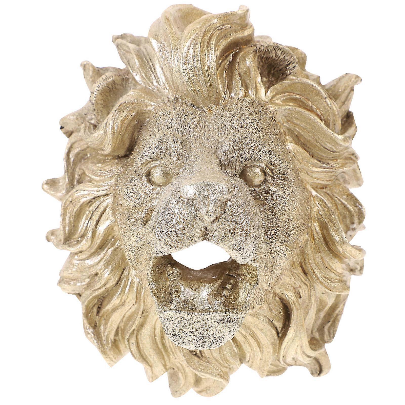 Lion Head Wall Mounted Outdoor Fountain Nozzle for Ponds, Gardens, and Home Decor – Easy Installation, Decorative Water Feature for Special Occasions