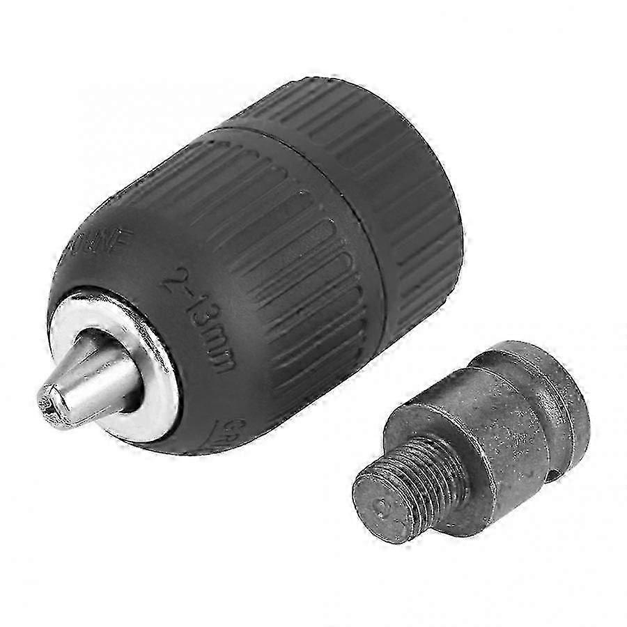 2025 new2-13mm Keyless Drill Chuck 1/2"-20UNF - Impact Wrench Adaptor with 1/2 Chuck 2025