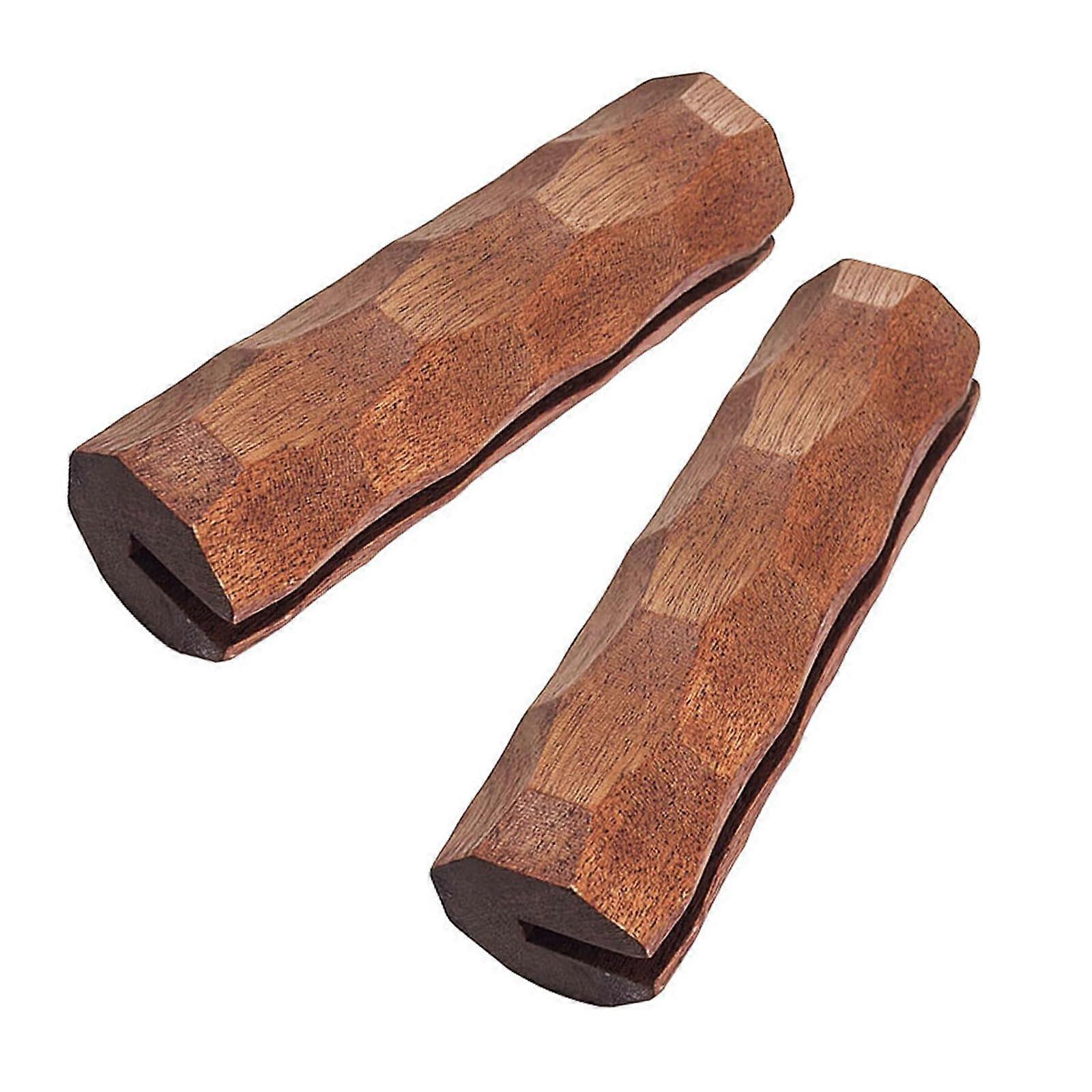 1 Pair Removable Removable Replacement Handle Made of Natural Wood For Private And Professional Use Ref: 9676