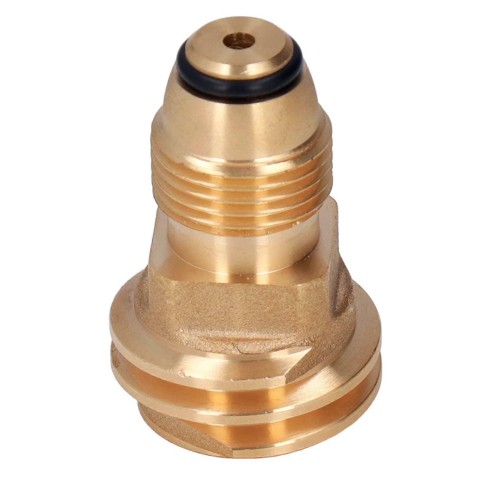 Outdoor Propane Tank Adapter Hose, Quick Connect Brass Plug for Heaters, Grills, RVs, and Camping, 5 Feet Long