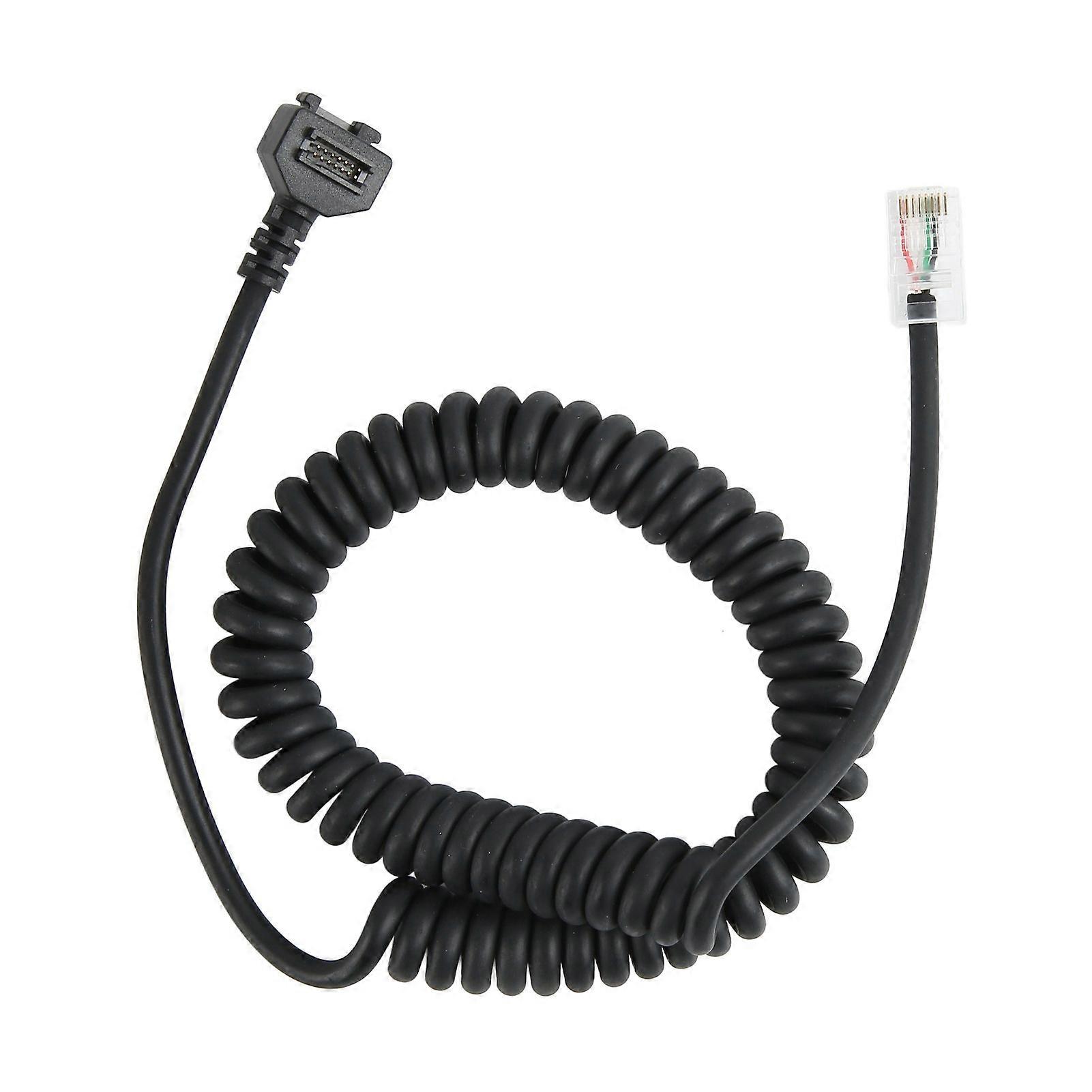 Scan Cable PVC 14pin IDC to 8P8C PH1.27 Spring 6.6ft Working Length Scanner Cord for Verifone