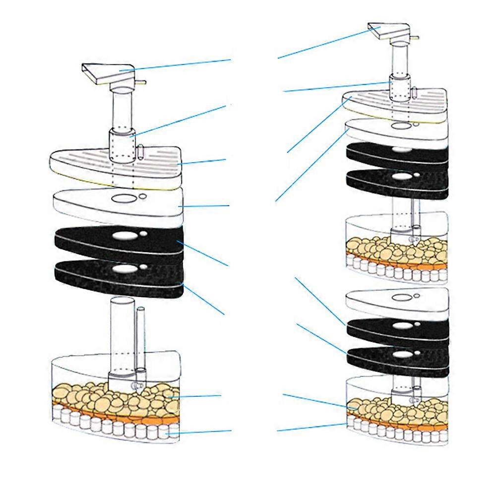 Small Sponge Filter Quiet Filtering System For Shrimp Tank 12x8x8cm Sponge Water Fish Enthusiasts 1Pack