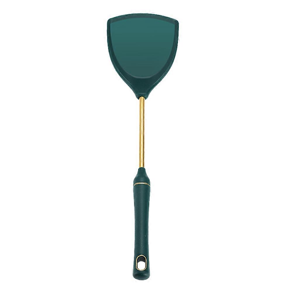 Frying Pan Cookware Spatula Useful Kitchen Tool Home Users 38x10CM Gold 1Pcs