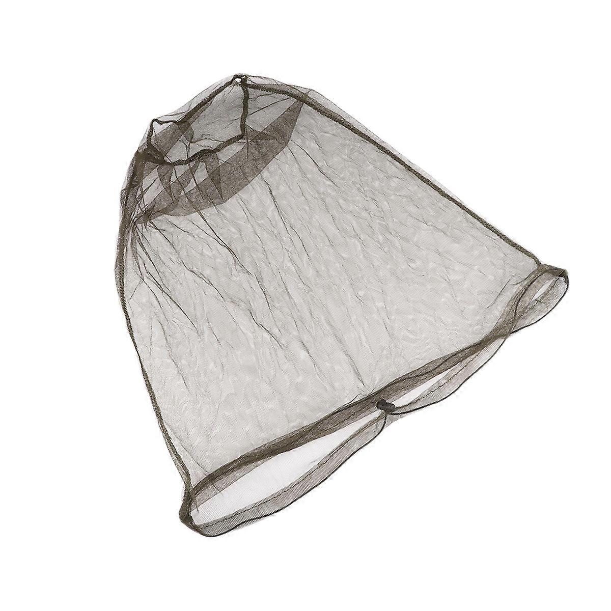 Net Mask Protective Hat Insect Protection Camping 46*38*0.5cm 1Pcs