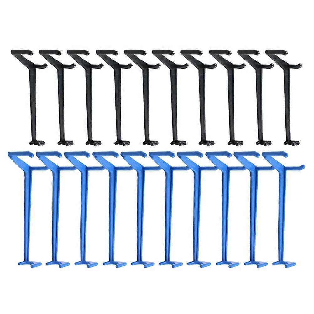 Tree Puller Clamp Fruit Branch Spreader Garden Adjustable Fixture Black 50Pcs