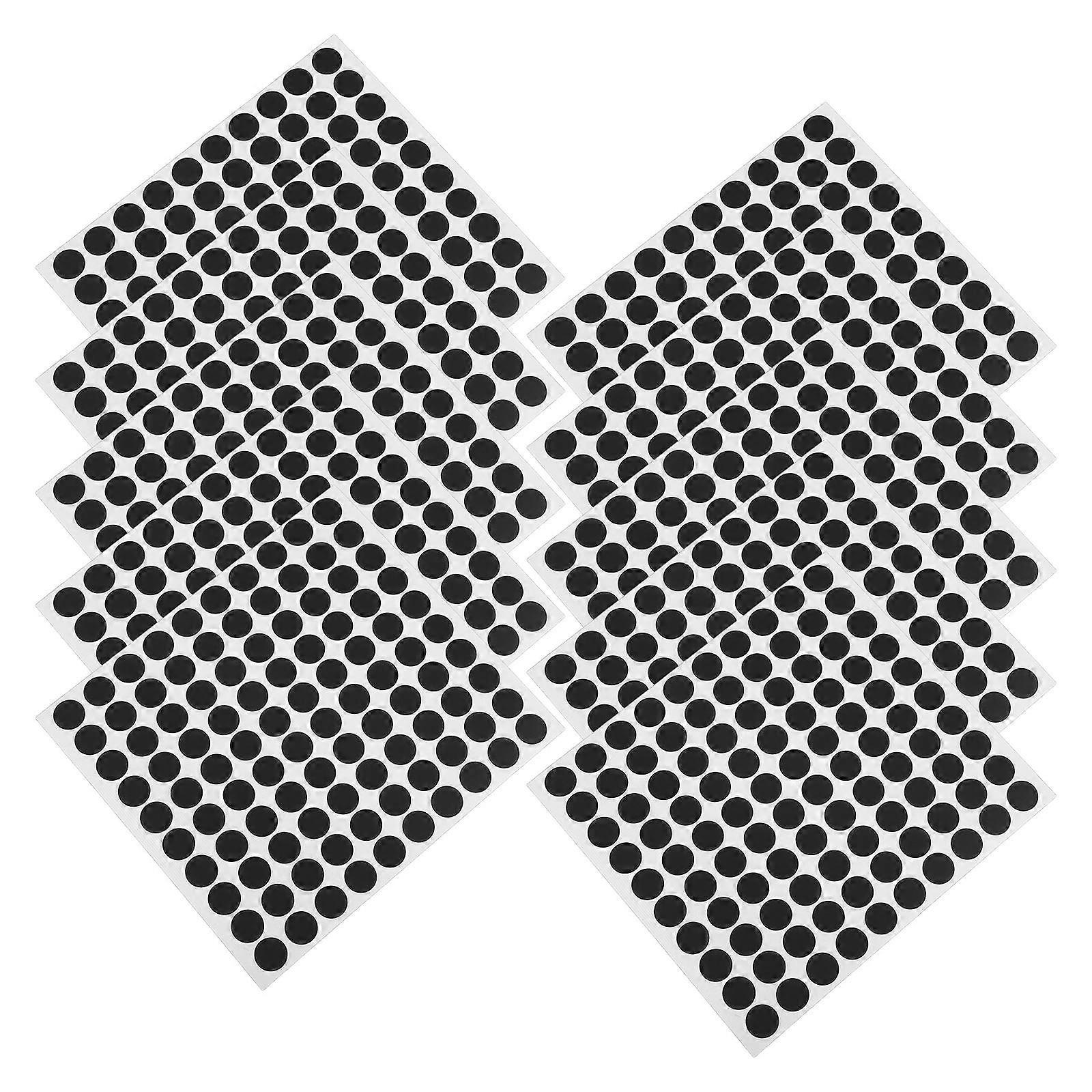 Light Blocking Stickers for Electronics Led Cover Sticker Blackout Dots Indoor Use 10mm Diameter Pet Material 1000 Sheets