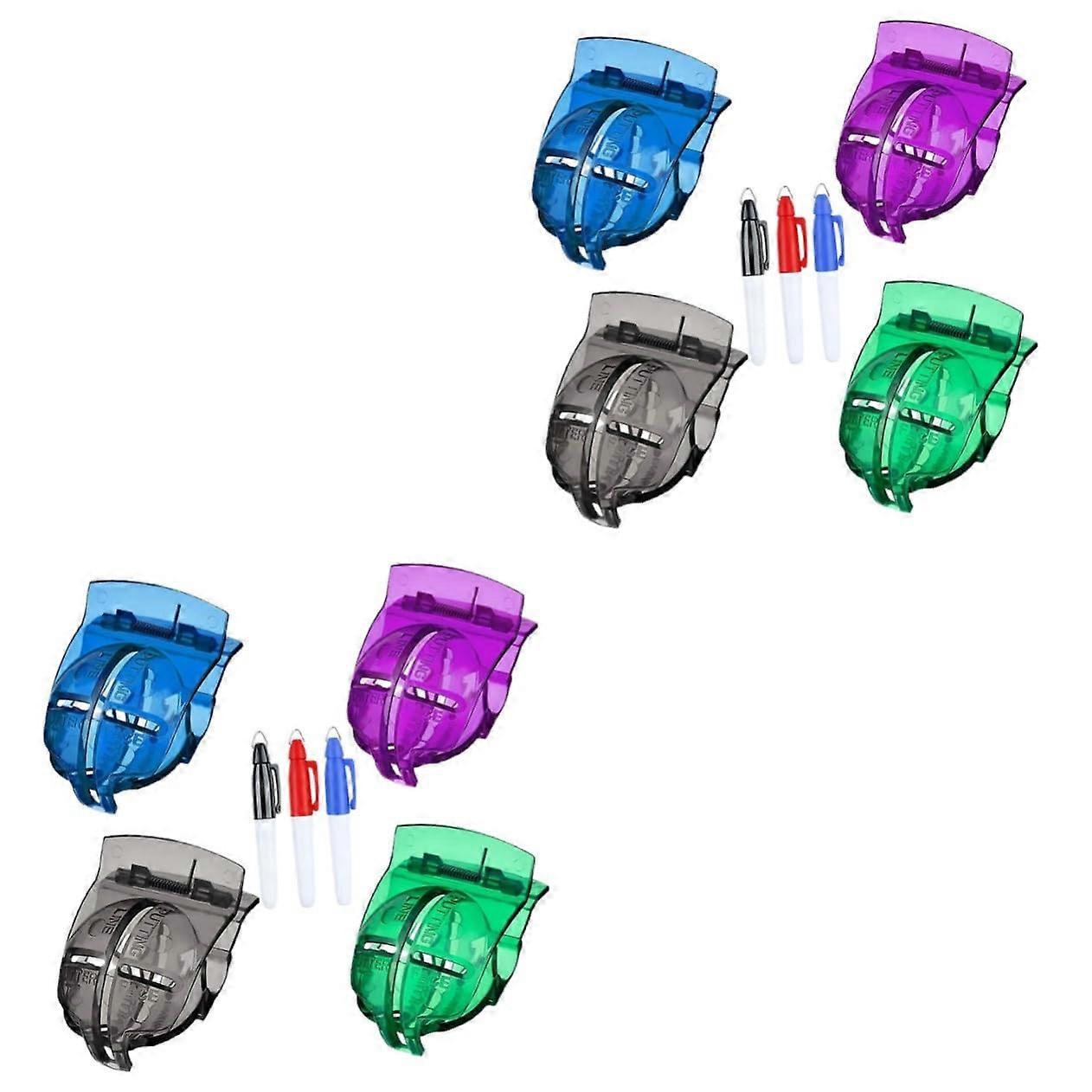 Golfmarker Golfball Liner Tool - Plastic Golf Ball Marker for Putting with Random Color Options - Golf Putter Marker 2
