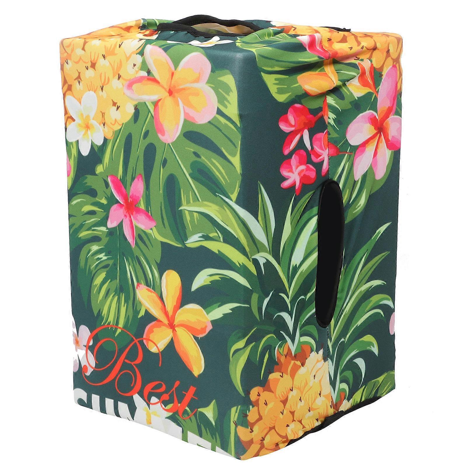 Stylish Luggage Protector Suitcase Cover Polyester Travel Transportation 60x44cm 1Piece