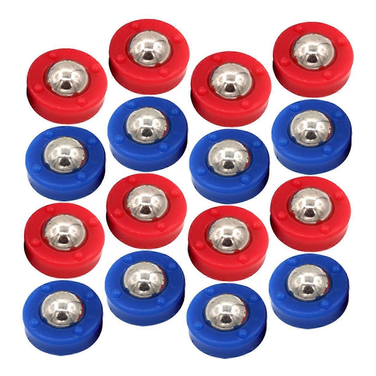 28-Piece Sliding Bead Game Set for Tabletop Play with Rolling Parties in Blue and Red - Family Game Night Fun