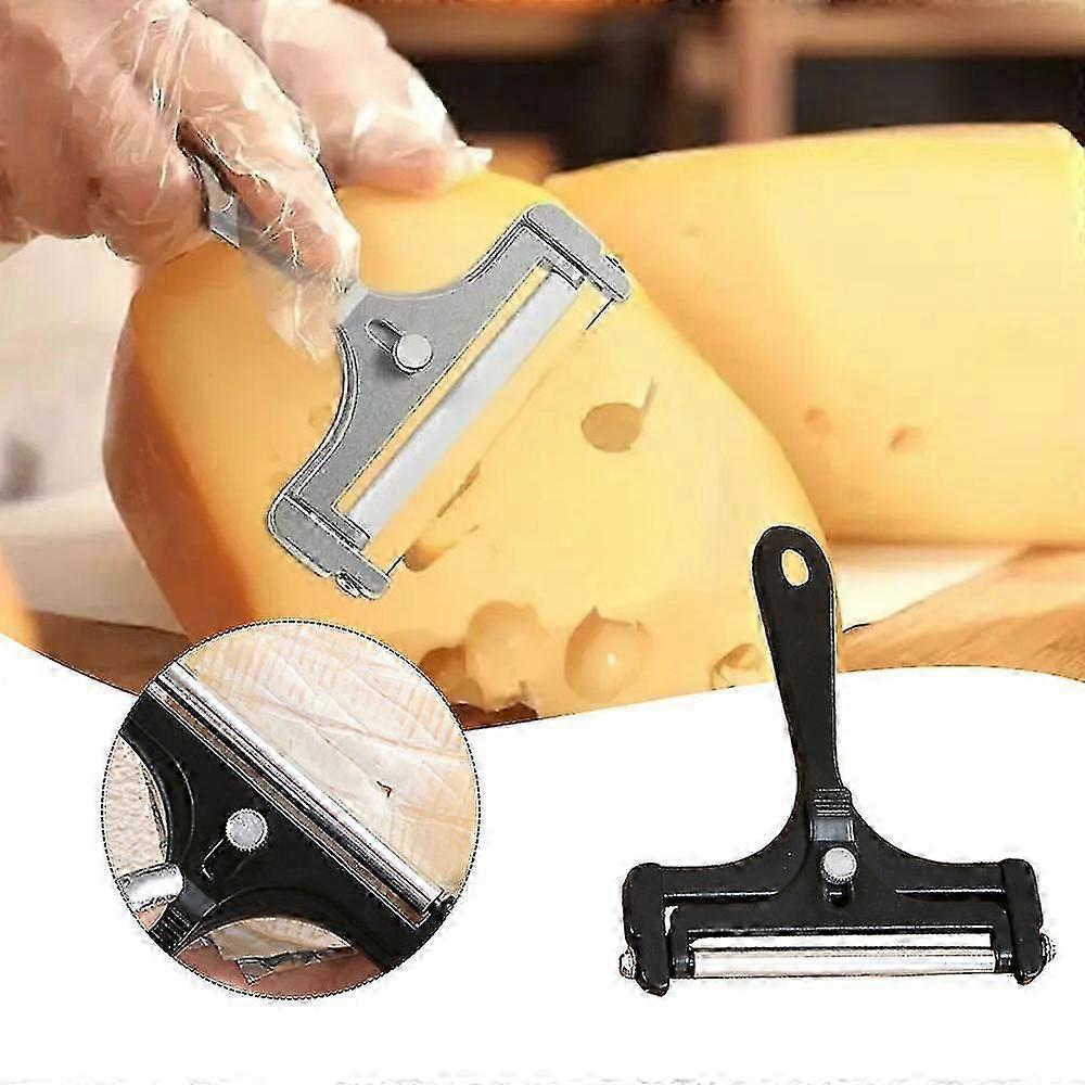 Best Cheese Slicer Adjustable Thickness Slicing Stainless Steel Butter Cheese Slicer for Soft and Semi-Hard Cheese