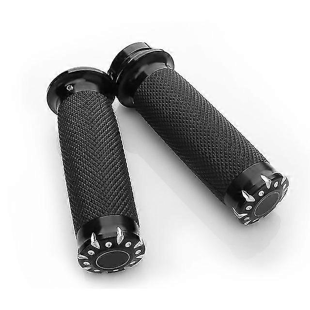For Harley Sportster 883 1200 Touring Dyna Softail Rubber Motorcycle Handlebar Hand Grip 1' 25mm Handle Bar Grips