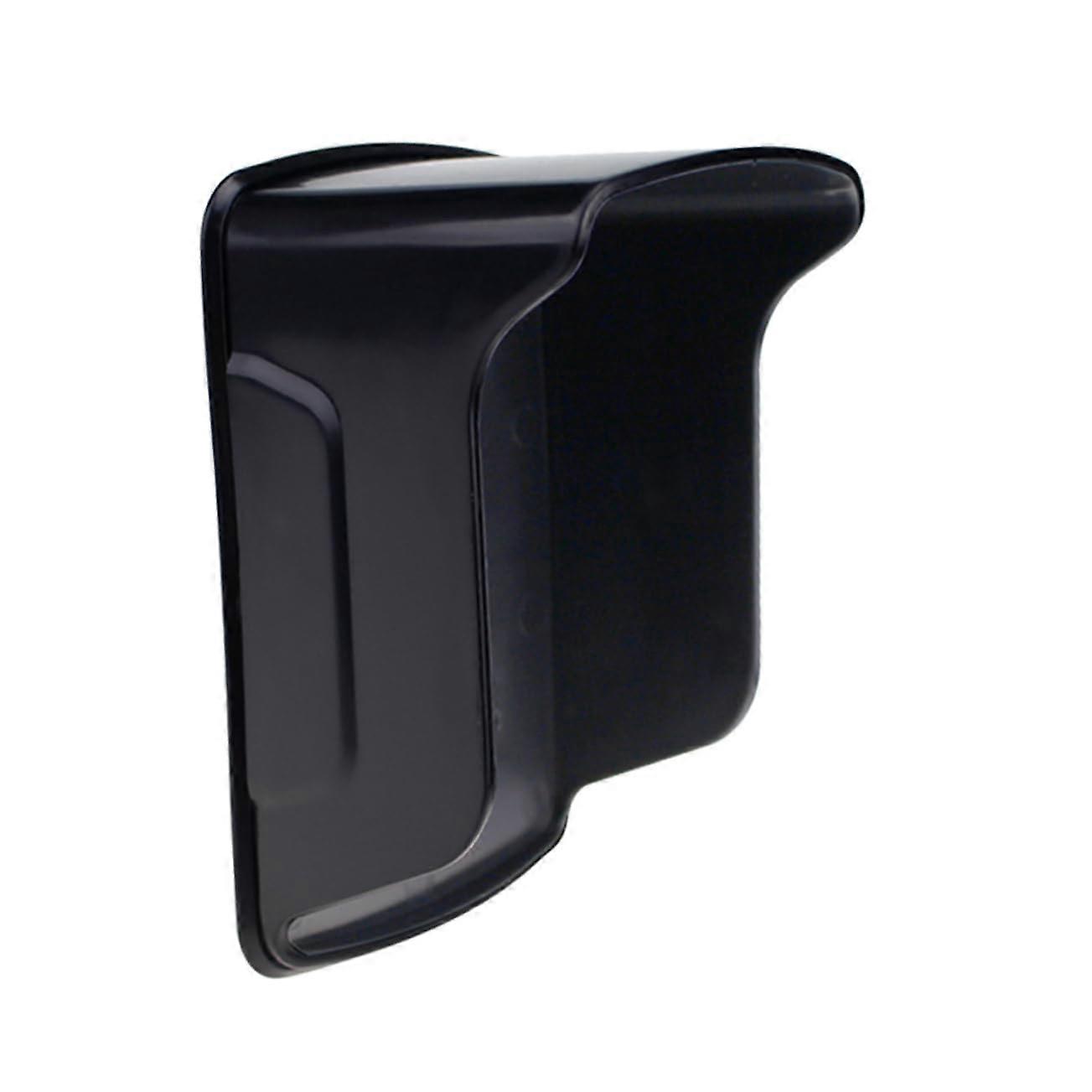 1 x Cover for Access Control Alarm Tarpaulin Transparent Stopper Exit Lock Doorbell Cover Door Sensor Protection Transformer Station Black Plastic
