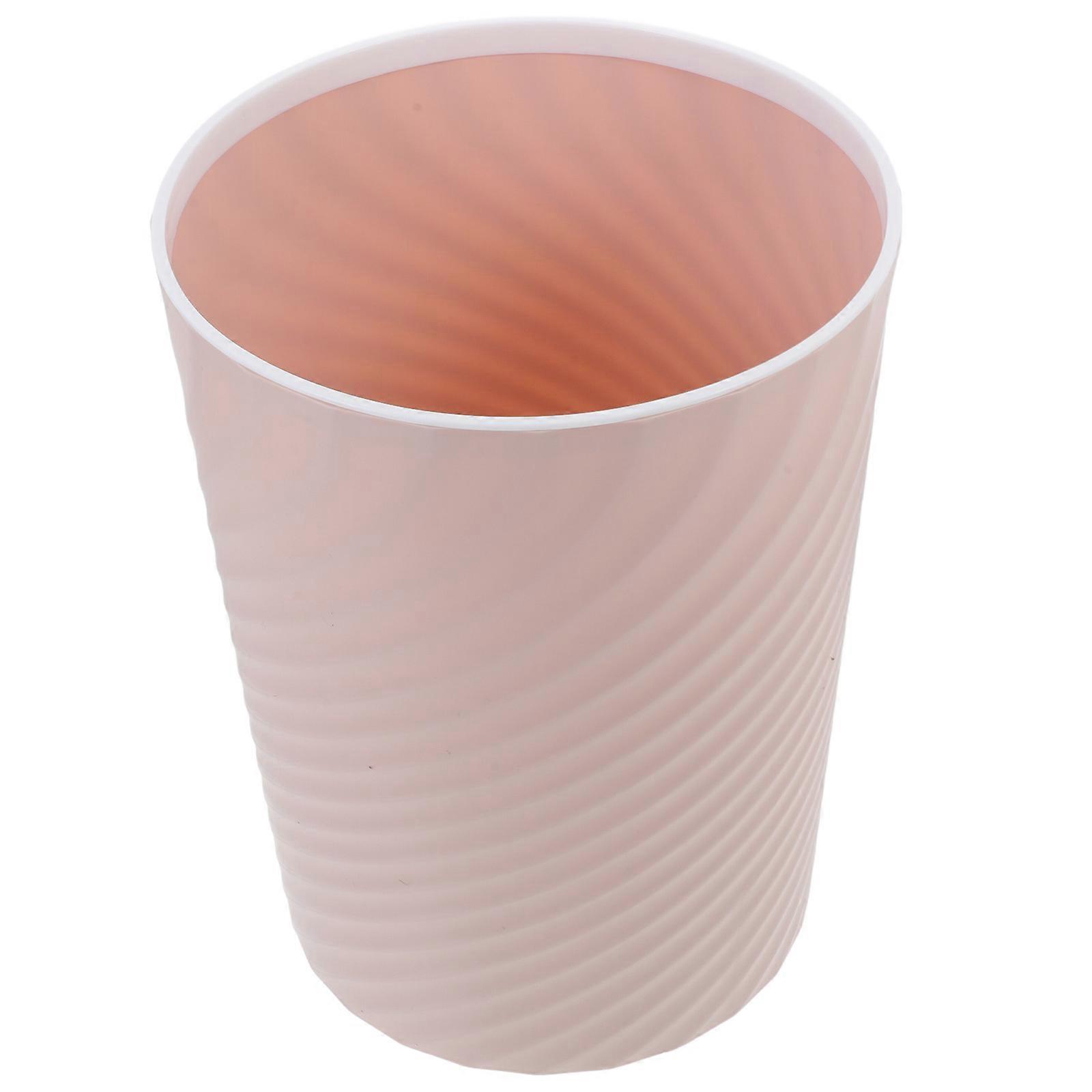 Garbage Can Waste Bin for Home Without Lid Plastic Trash Container