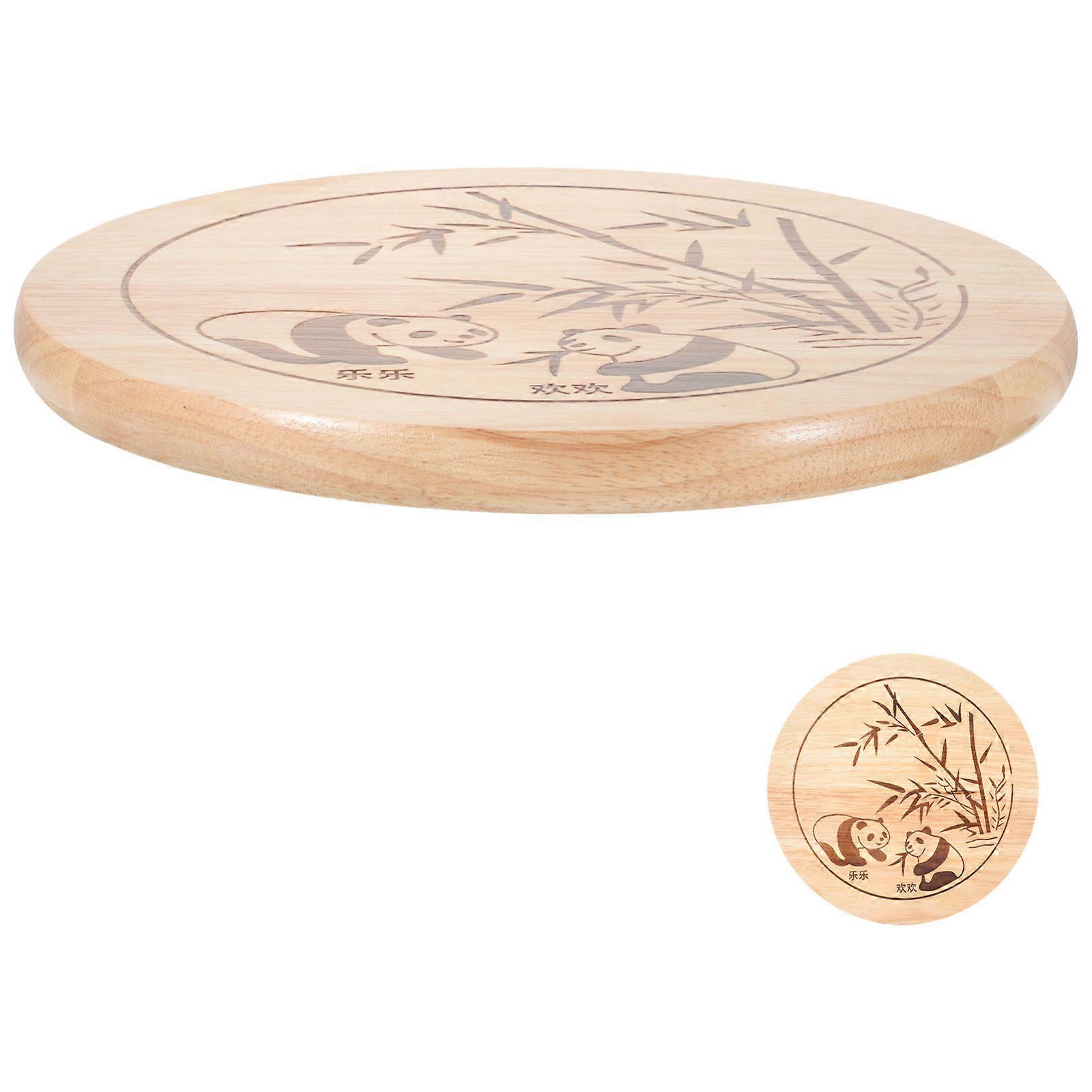 غطاء البراز وسادة البراز المستديرة لغرفة الطعام طقم استبدال البراز مادة خشبية 29.5 سم قطر 1 مجموعة