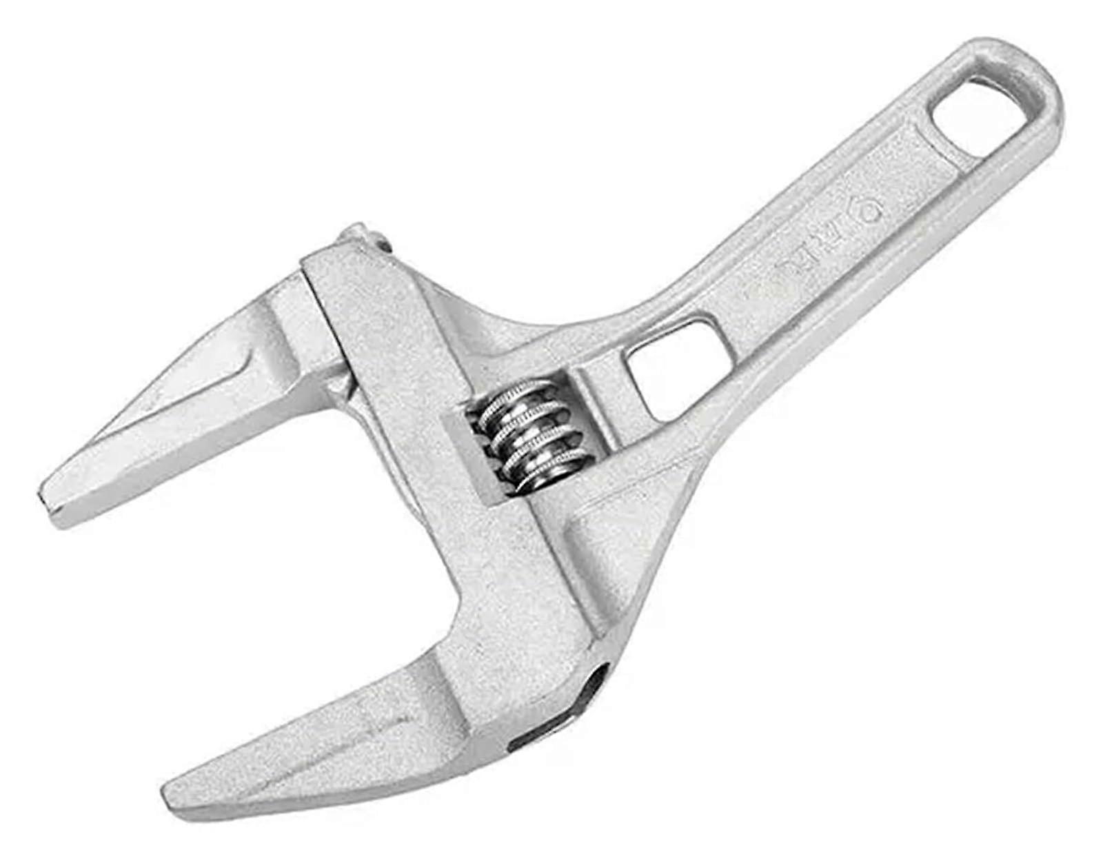 1668mm Adjustable Wrench Short Shank Large Openings Ultra Thin Professional Shift Wrench Ref: 1098
