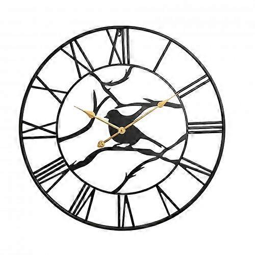 Hometime Bird Metal Wall Clock 70cm