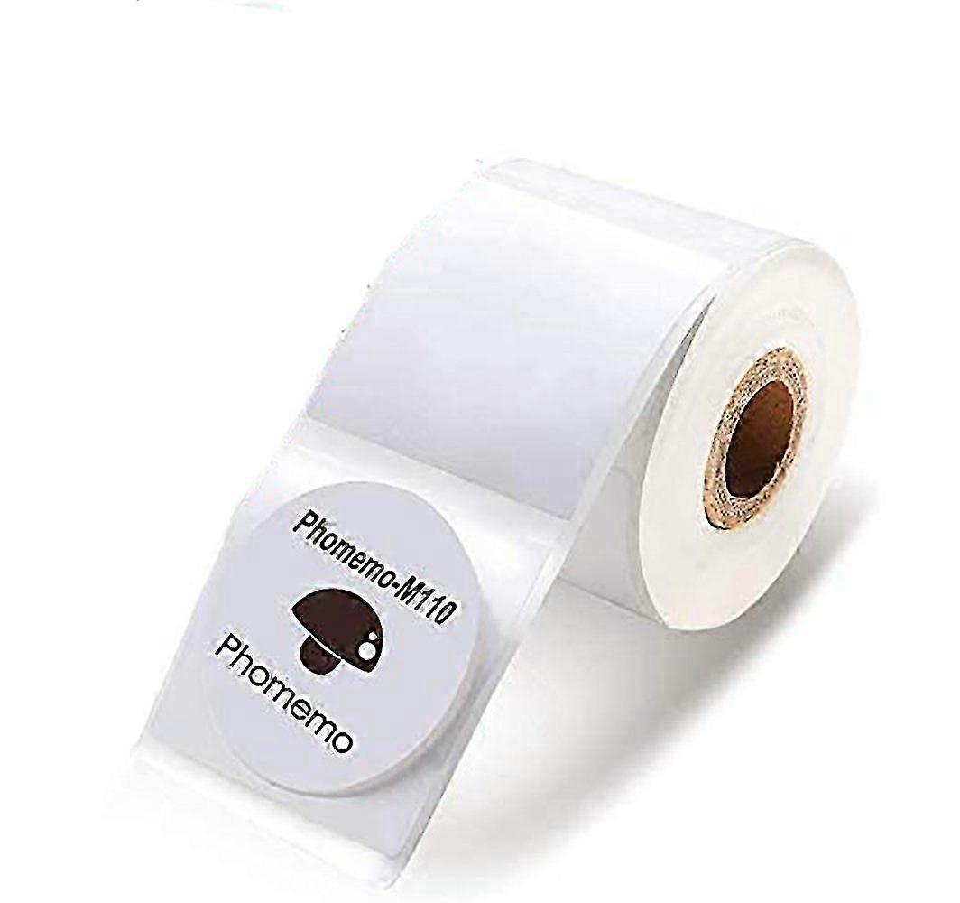 Thermal Labels Round Stickers for M200/M110 Label Printer 30 x 30mm (1.18" x 1.18) Thermal Labels DIY Labels 200 Labels/Roll (White Round Labels)