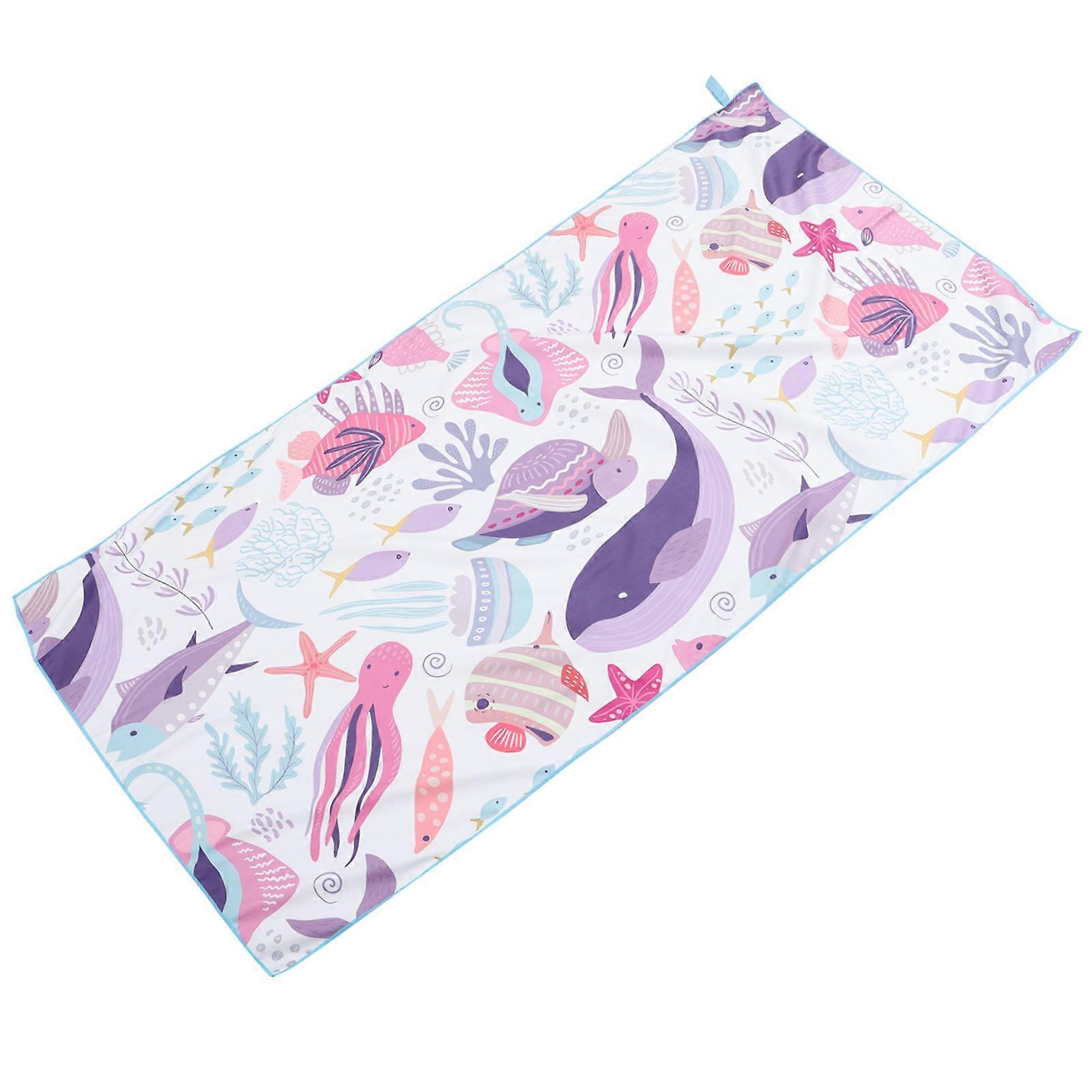 Swimming Towel Bath Towel Indoor Use Outdoor Use Fiber 160x80cm Absorbent Quick-drying 1 Pc