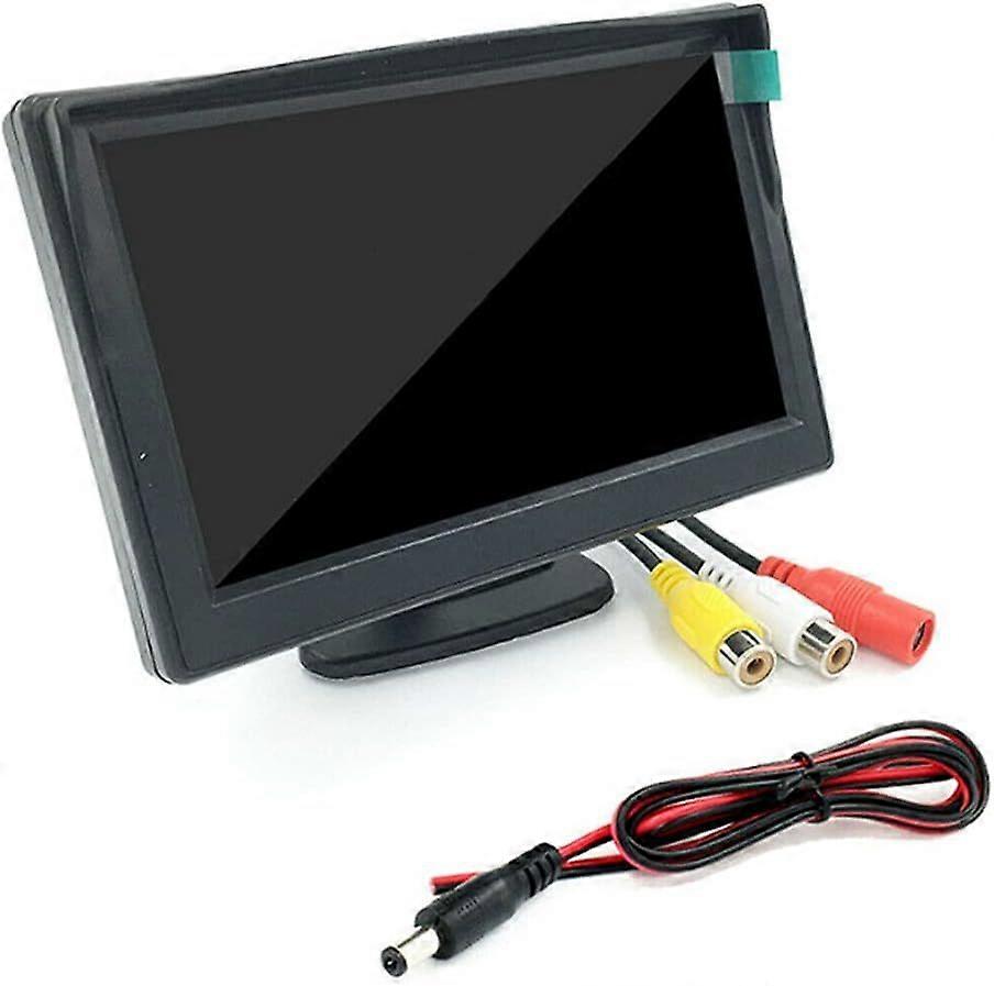 With 5 inches color TFT LCD high-definition monitor.