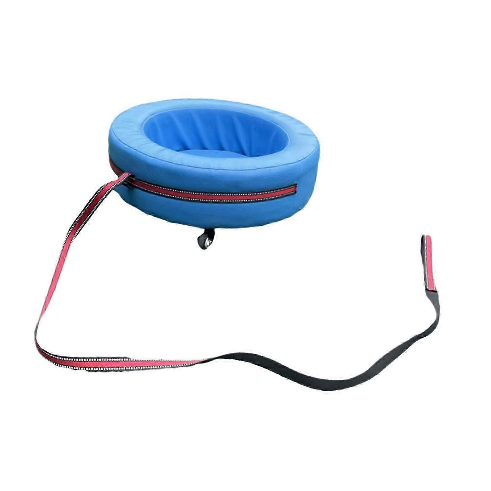 Kids Hand Pulled Cart Interactive Toy for Sports Playground Group Activities Red