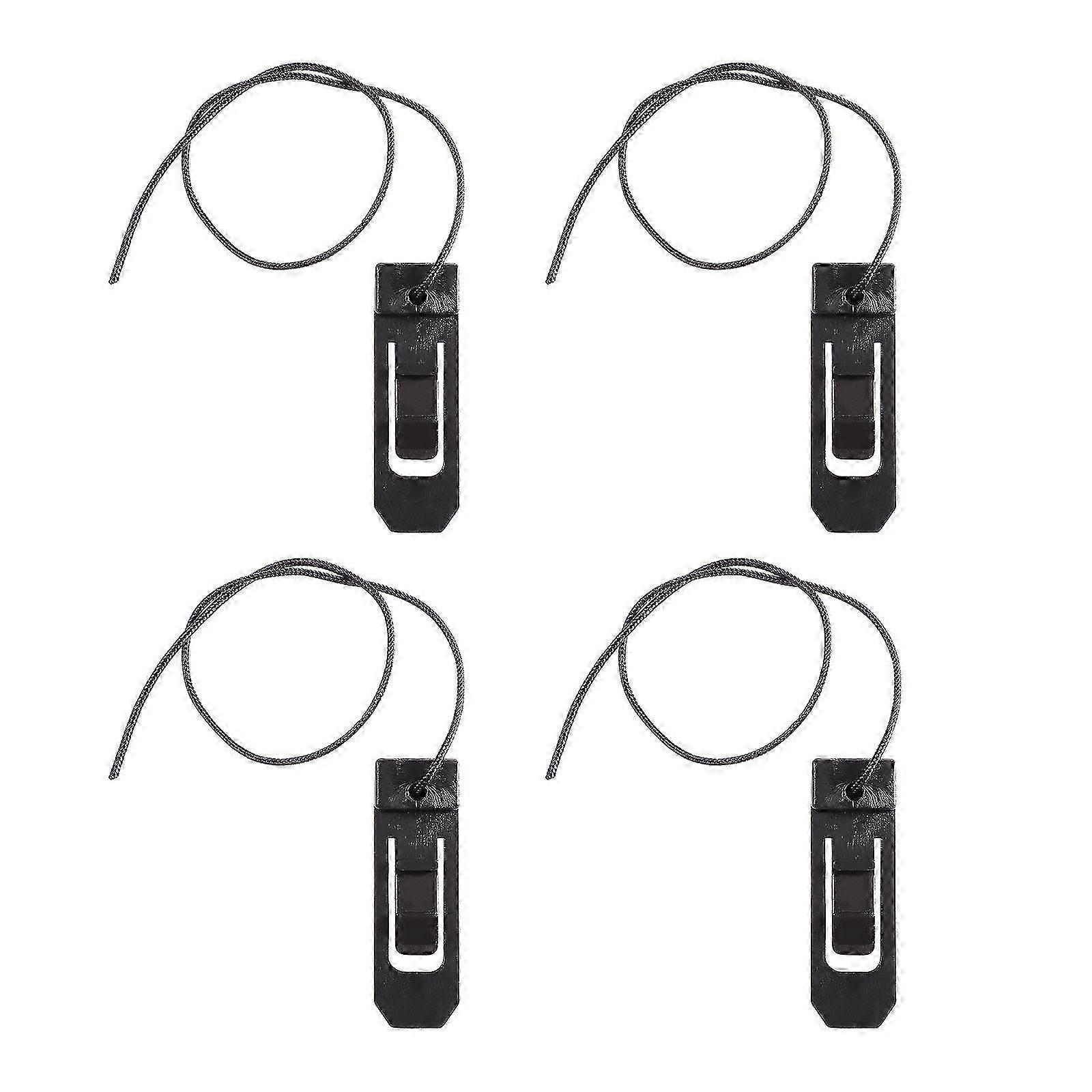 VILLCASE Split Surfer Paddle Board Fin Clip, un accessoire de boucle de queue pour planches de surf (noir)