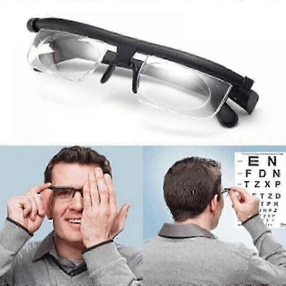 Adjustable Glasses for Flex Focus Vision - Dial Vision, Flex Focal & flexvision Eyeglasses for Near and Far Sight