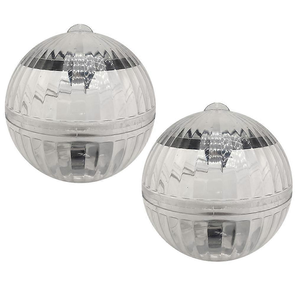 Solar Powered Floating Color Changing Lights for Pool Pond Decoration 2 Pieces