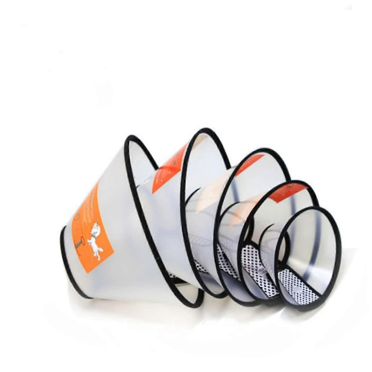 Pack of 3 antibite antileak pet collars for surgery, leak protection collars, dog collars for antiscratch.