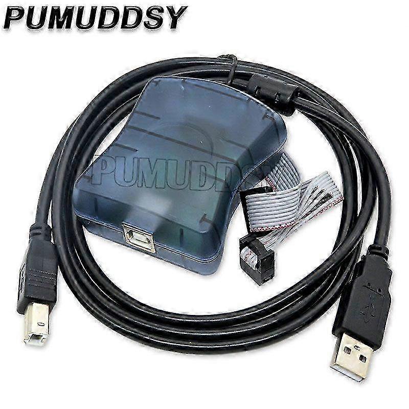 STK500 AVR ISP Programmer Compatible with Arduino for Bootloader Upload, Burn Program & Dual Header Support