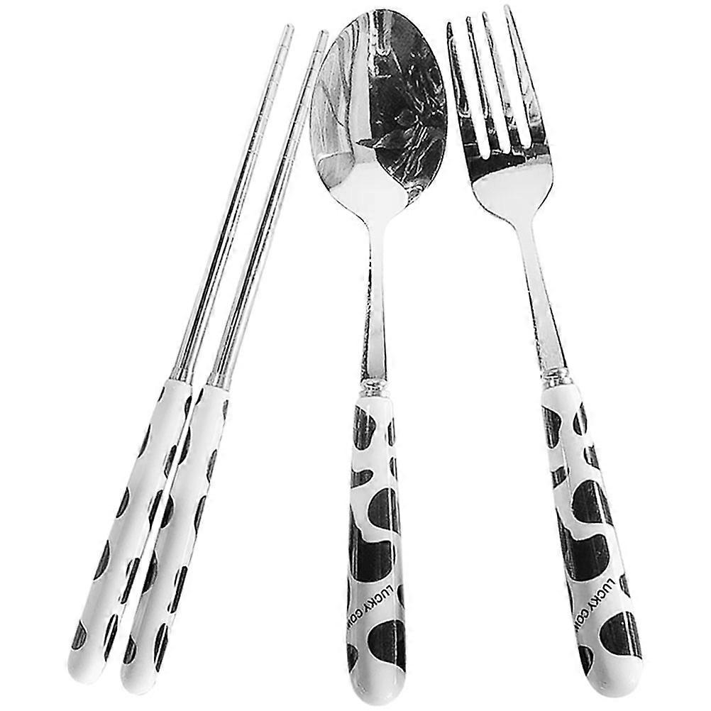 Reusable Chopsticks With Case Portable Utensils For Outdoor Picnics Camping Barbecue With Easy To Clean 1 Set