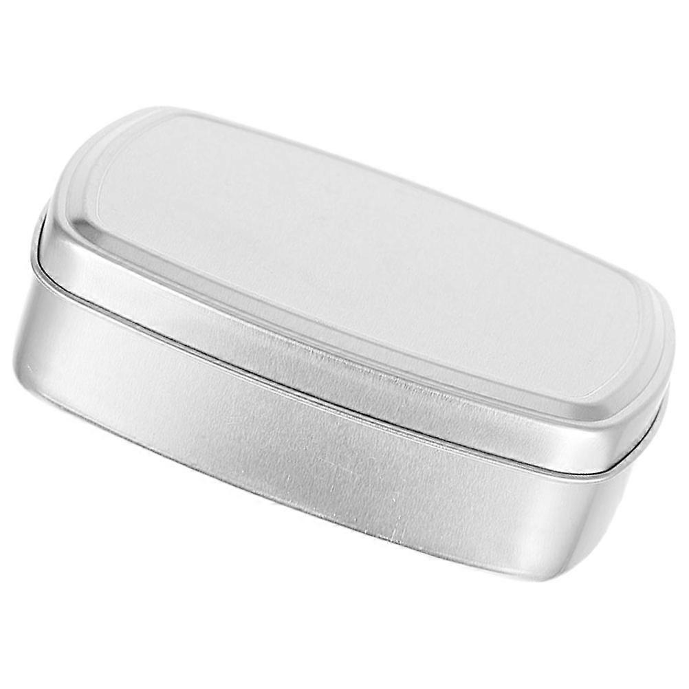 Aluminum Metal Soap Box Small Container for General Users Leak-Proof 1Set