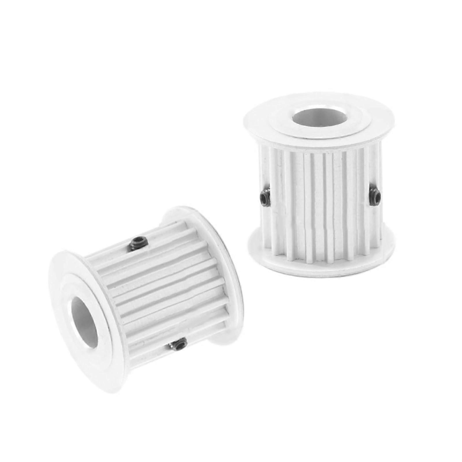 S5M Timing Pulley 2 Pieces 12 Teeth 5/6/6.35/8/10 mm Bore S5M Type 11/17/22/27 mm Width Compatible With 10mm 11mm Belts