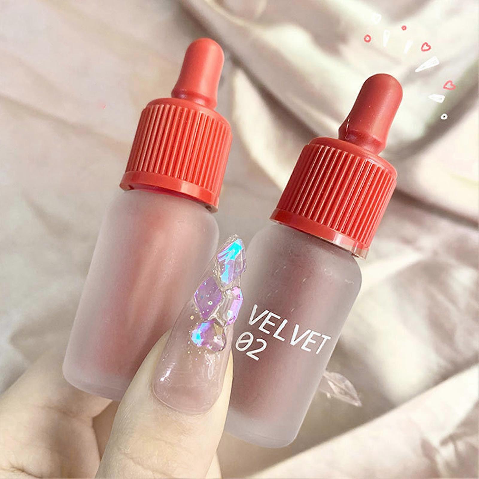 4g flytande läppstift långvarigt högpigmentfärgat matt läppfärgämne för studenter flickor