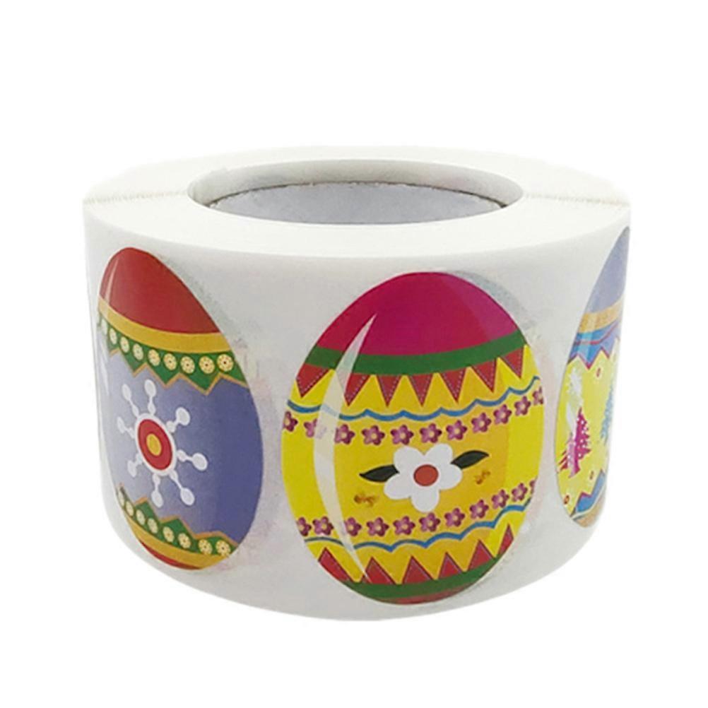 Self-Adhesive Egg Stickers For Easter Parties Assorted Sheets