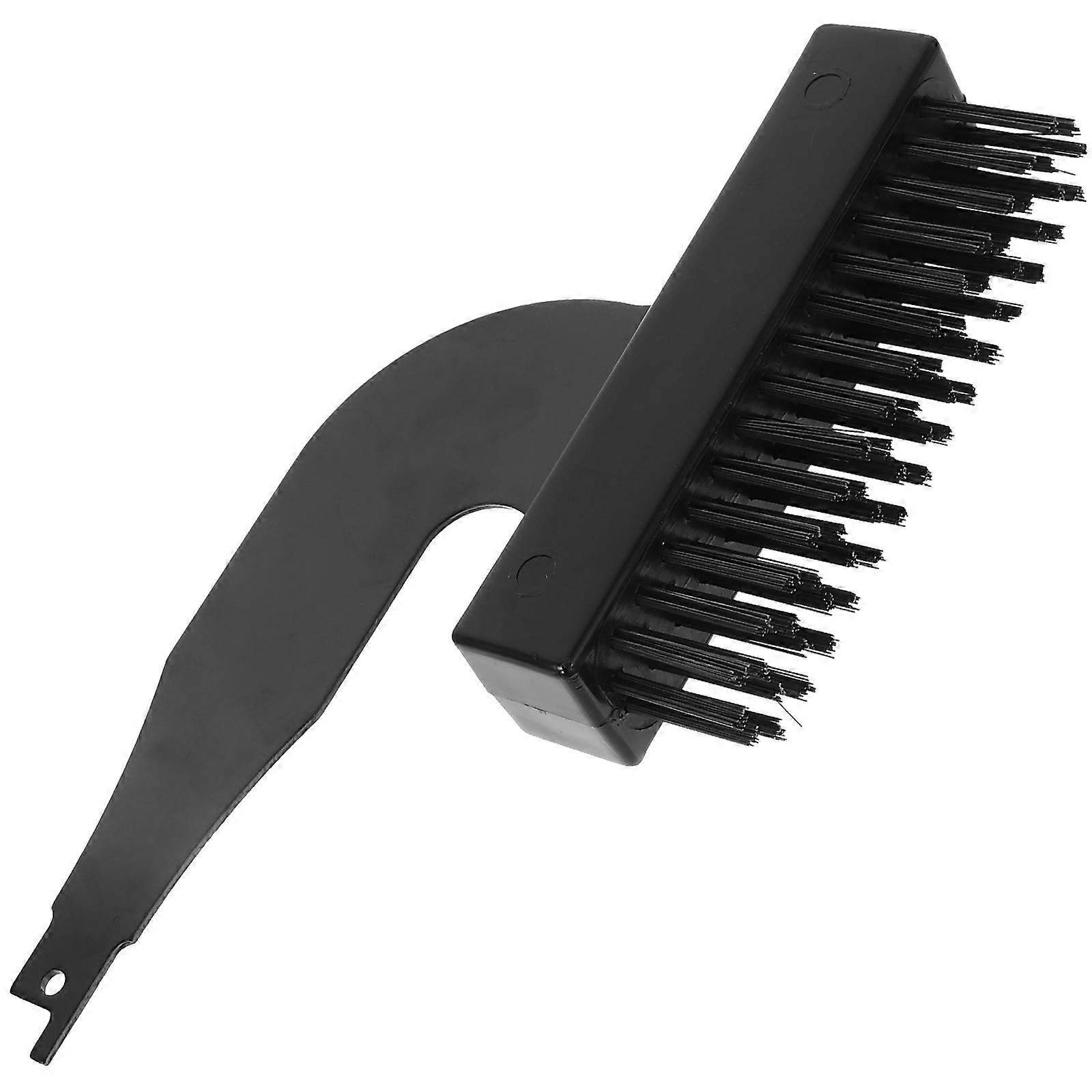 Multipurpose Rust Remover Brush For Wall Putty Removal 7.3X3.9X1.1In Black Steel Wire Tool 1Set