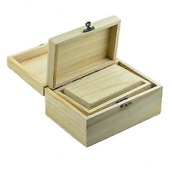 Elegant Wooden Storage Box Set - Perfect for Jewellery and Small Keepsakes