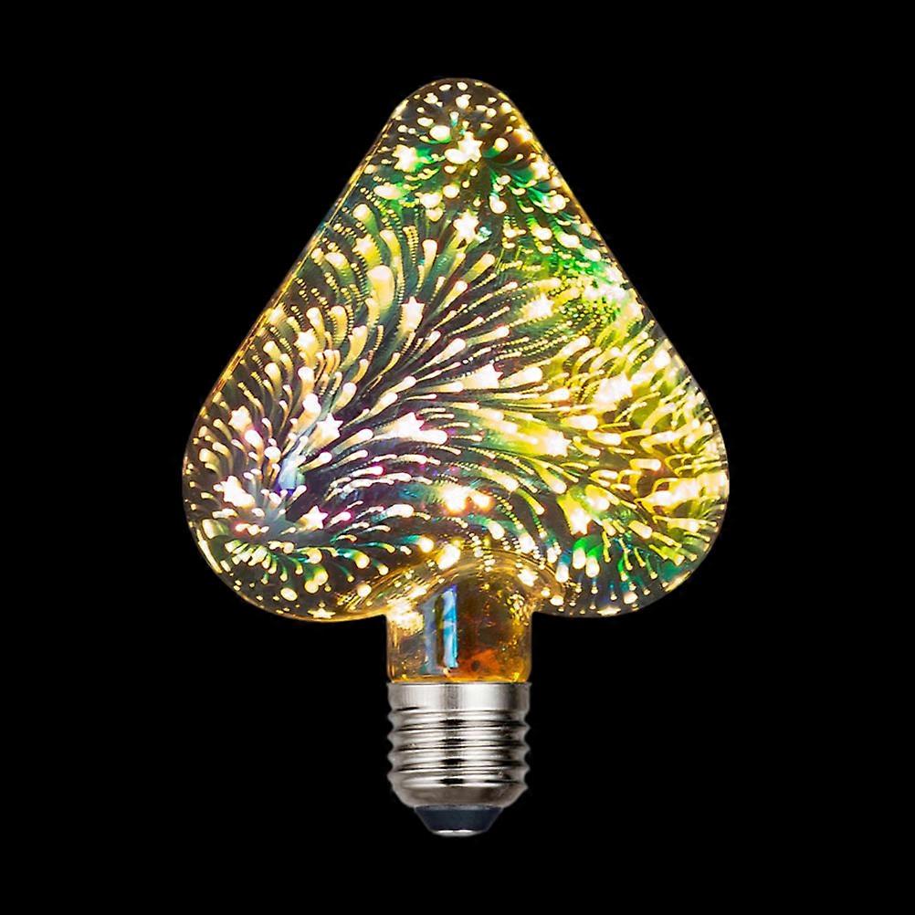 Heart Design Led Bulb for Confession and Marriage Proposals Romantic Festive Atmosphere 1Pack