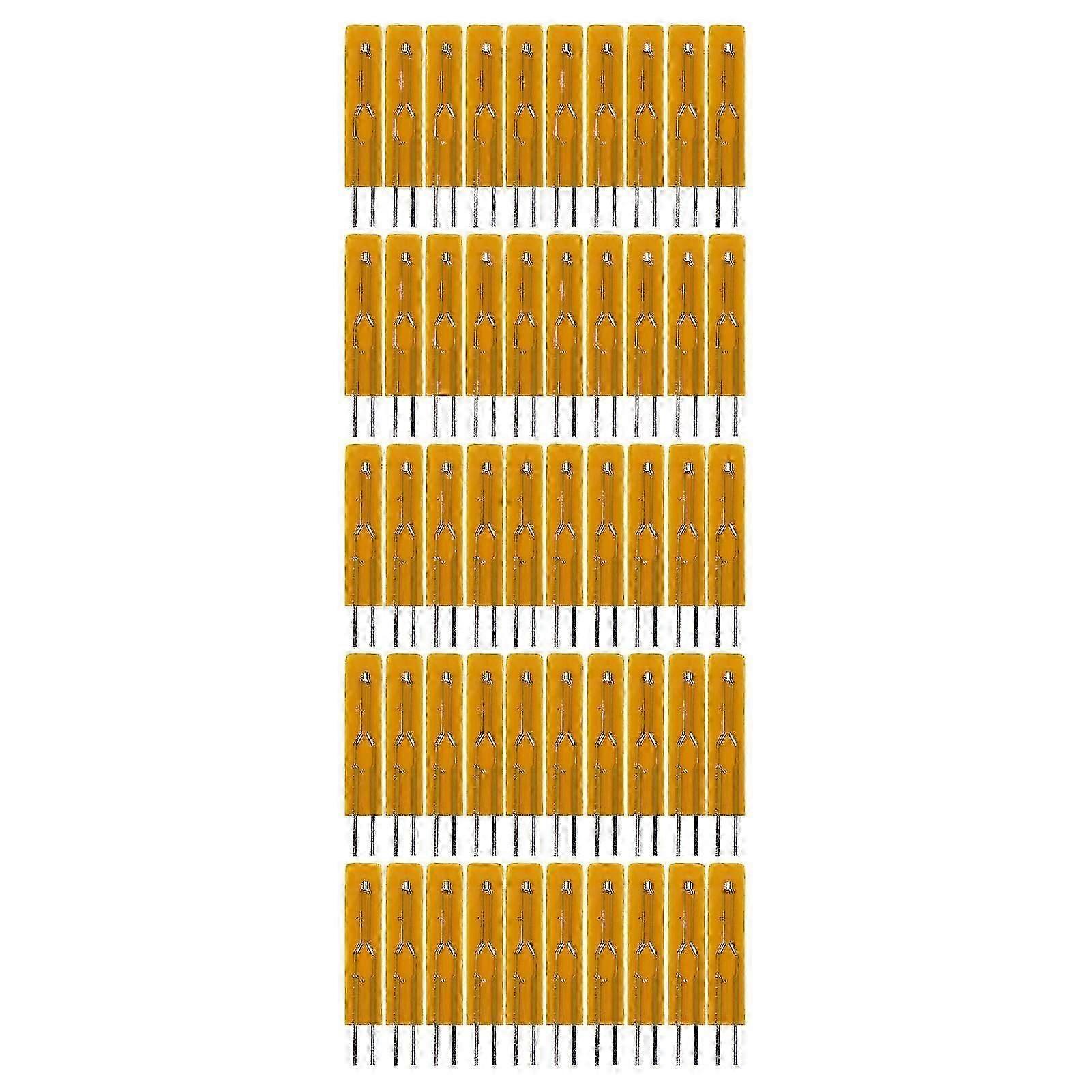 50PCS Thin Film Thermistor MF55 B3950 Insulated Thermal Resistor for Communication Network 502F 5K