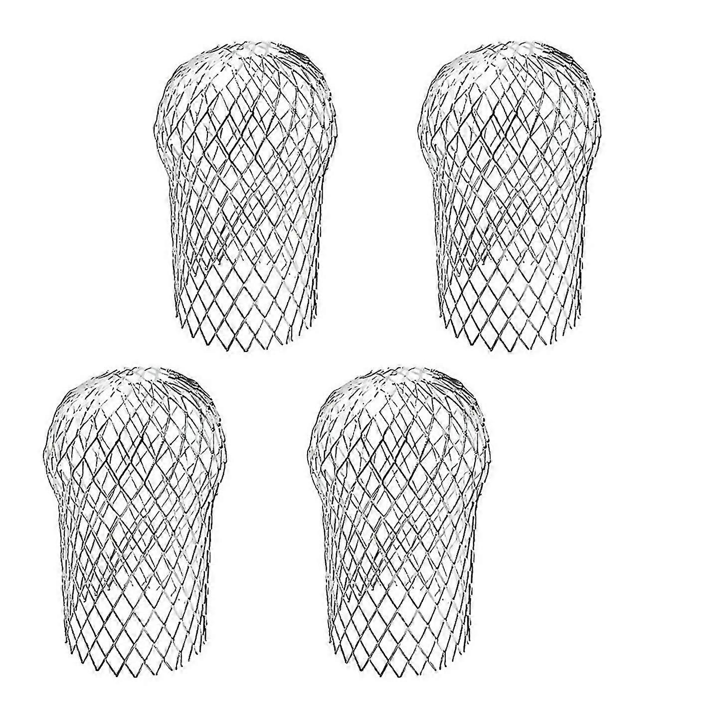 4 Pcs Gutter Downspout Guards 35 Inch Aluminum Leaf Filter Strainer Expandable Gutter Downspout Pro
