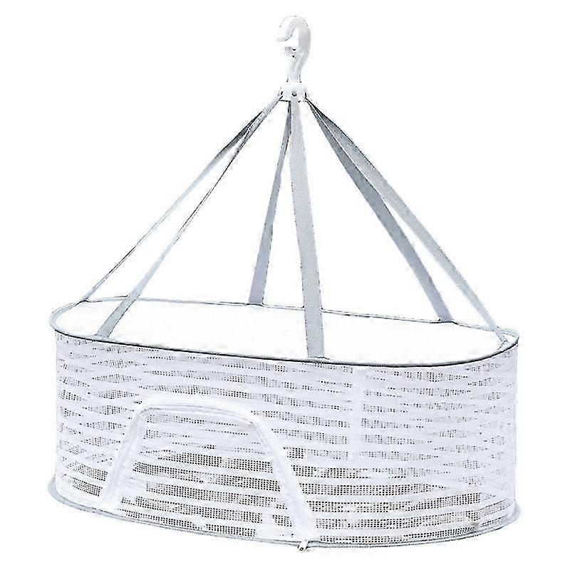 40x60CM foldable single layer hanging mesh dryer sweater clothes drying rack drying net