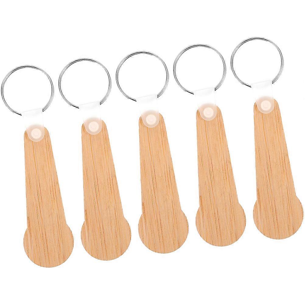Classic Trolley Token Key Rings Ideal For Shoppers In Beige Color For Unlocking Shopping Carts 5Pcs