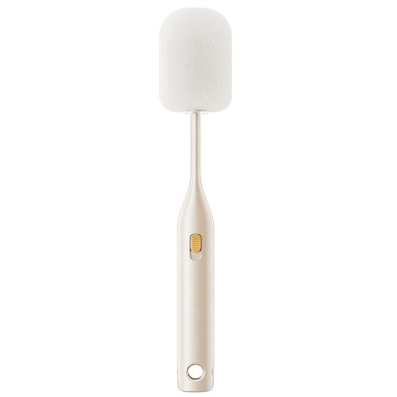 Sponge Cup Brush Long Handle Water Bottle Cleaner 2 in 1 Bottle Brush Detachable Crevice Brush Head for Deep Cleansing